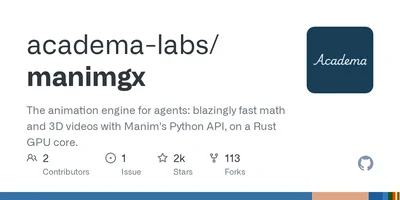 ManimGX: 3D Animation Engine for Agents